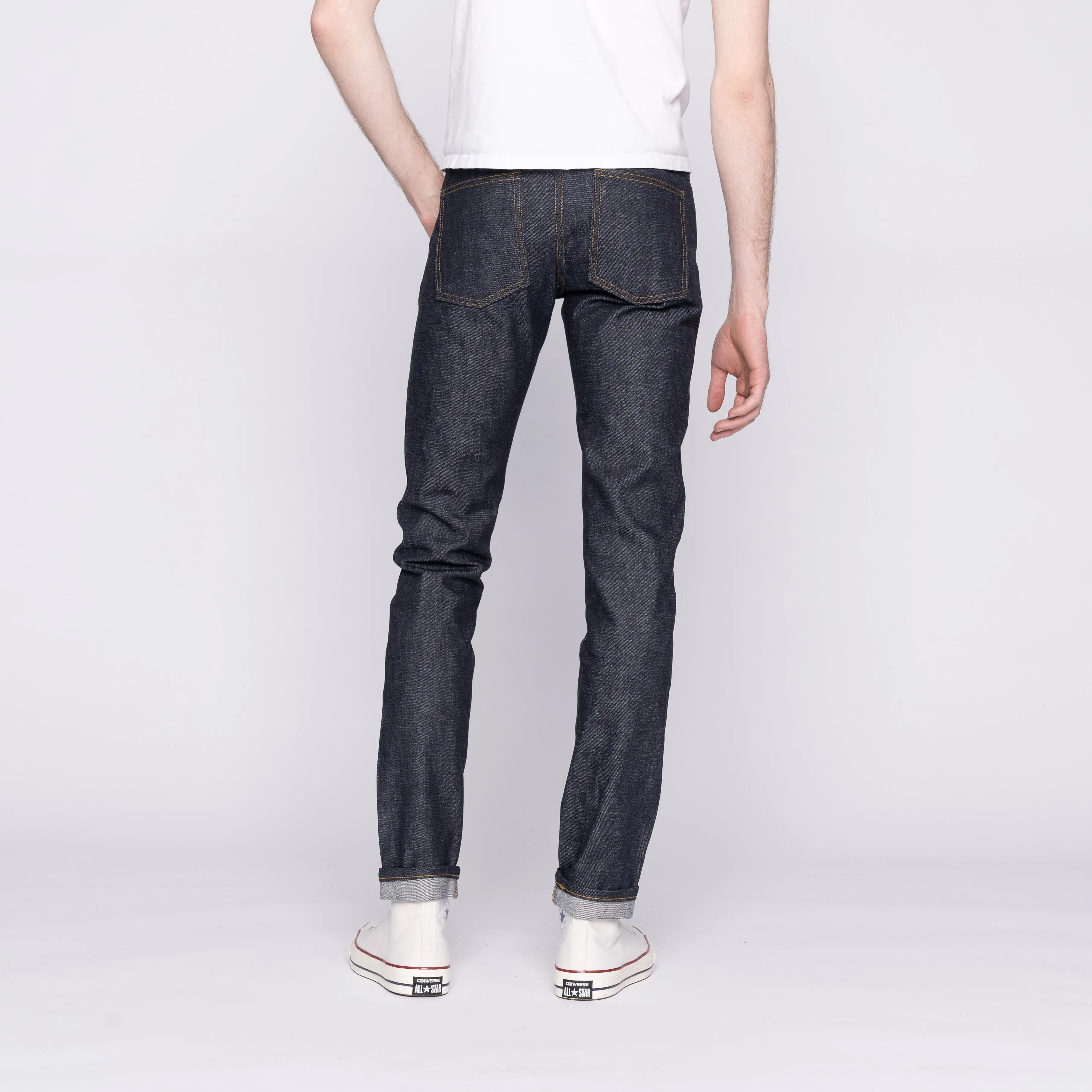 Super Guy - Jeans Selvedge en Or Véritable Deadstock
