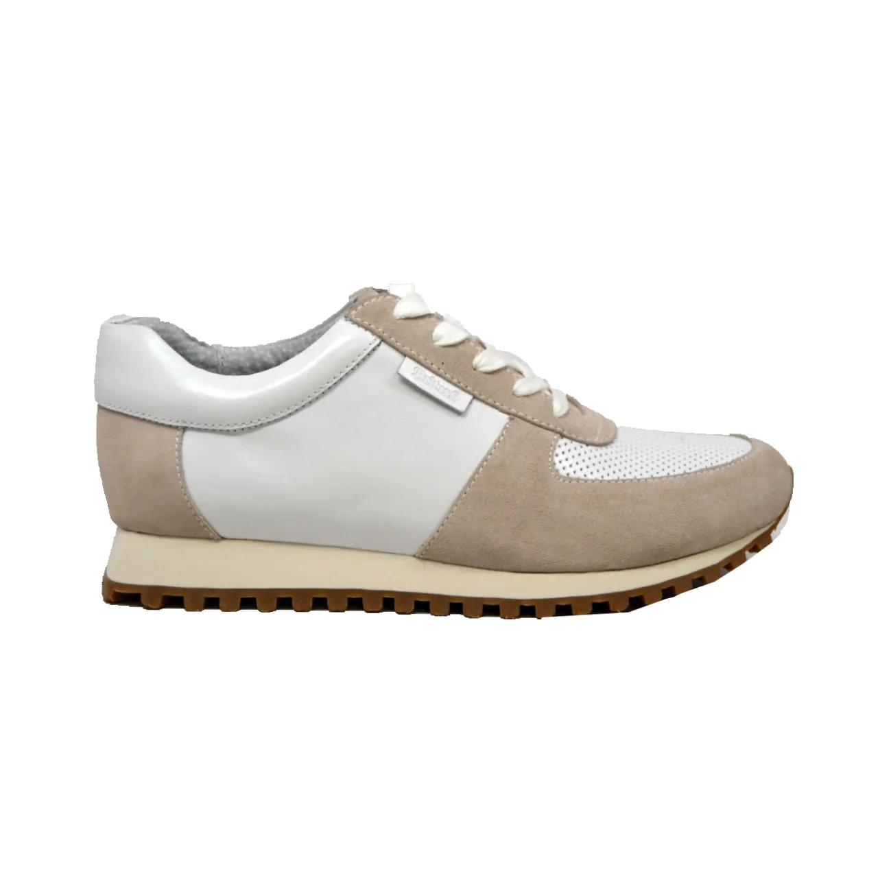 Surrey Bone & White Sneakers - Chaussures élégantes et confortables pour tous les jours
