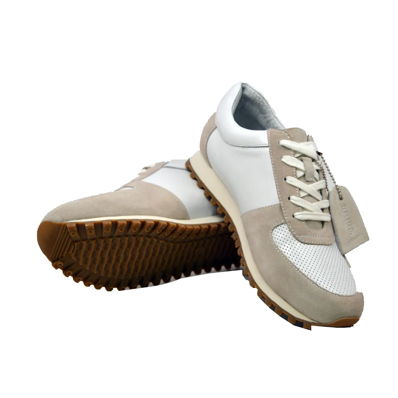 Surrey Bone & White Sneakers - Chaussures élégantes et confortables pour tous les jours