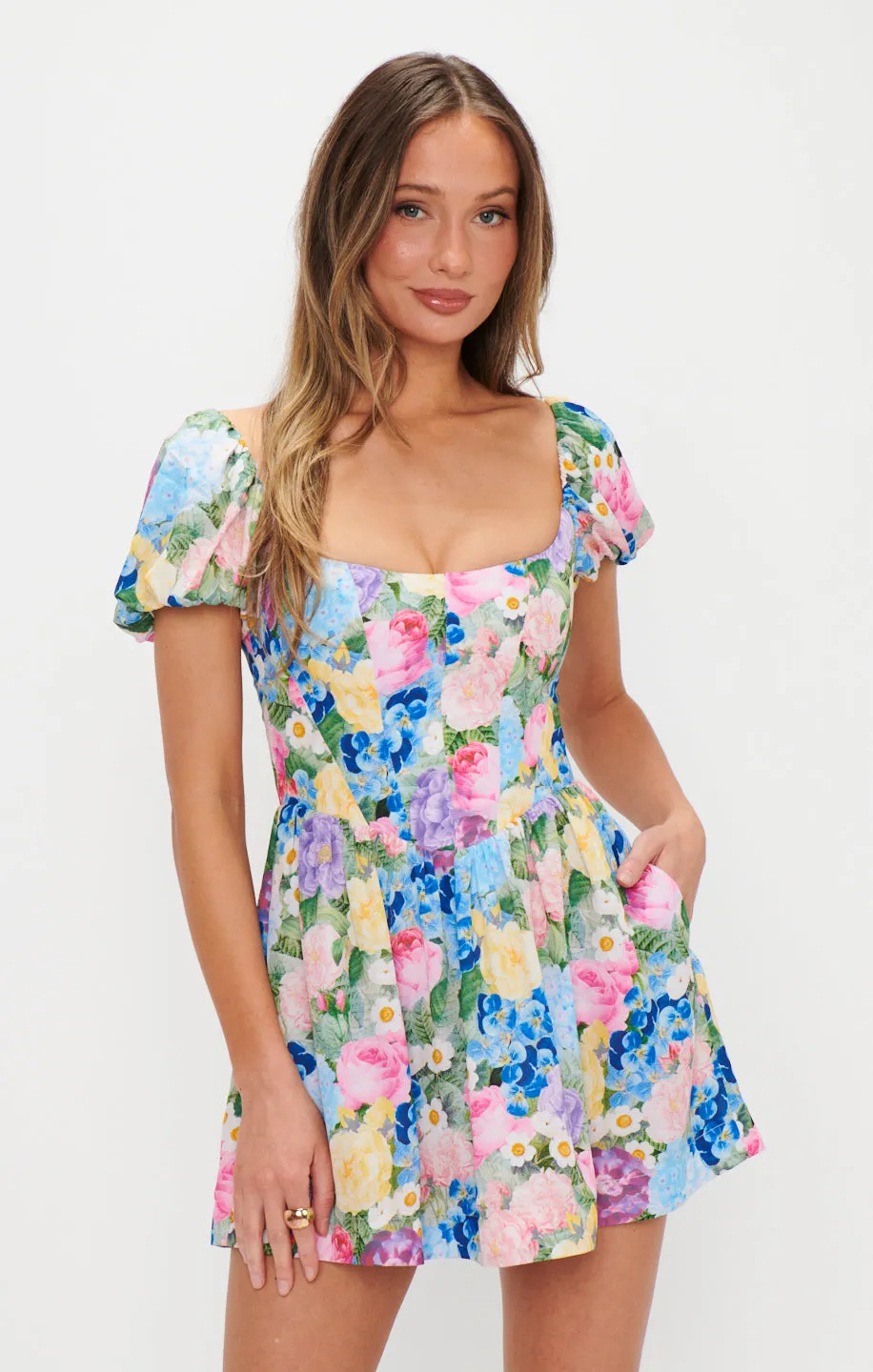 Robe Sylvia Skort ~ Fleuriste