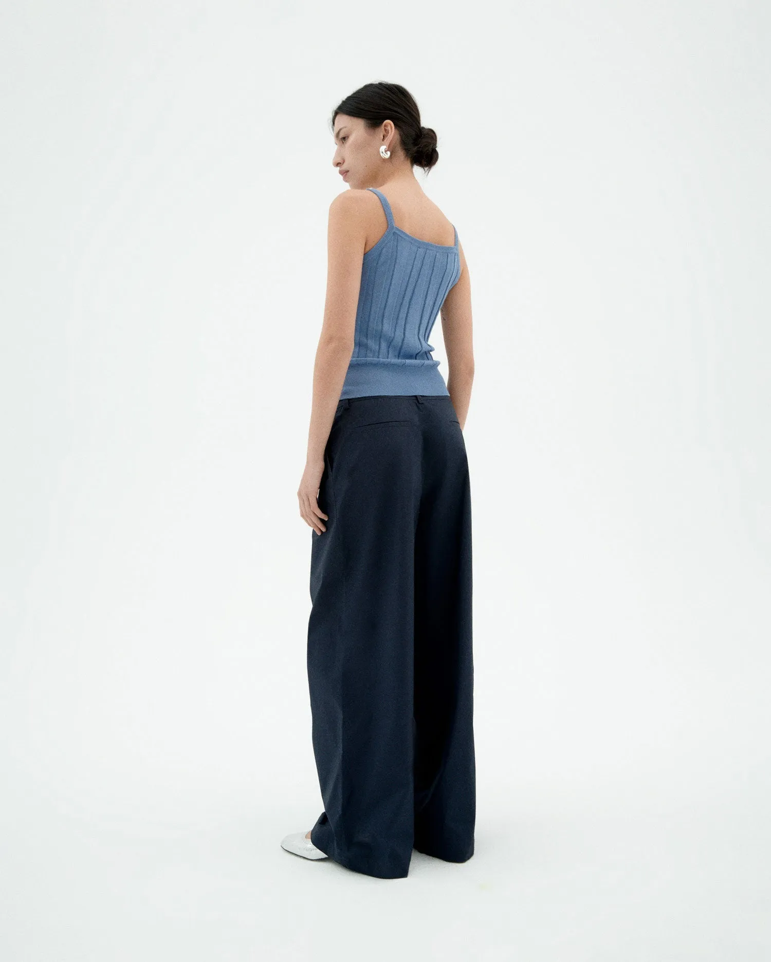 Tank Nadine Bleu Cobalt Clair