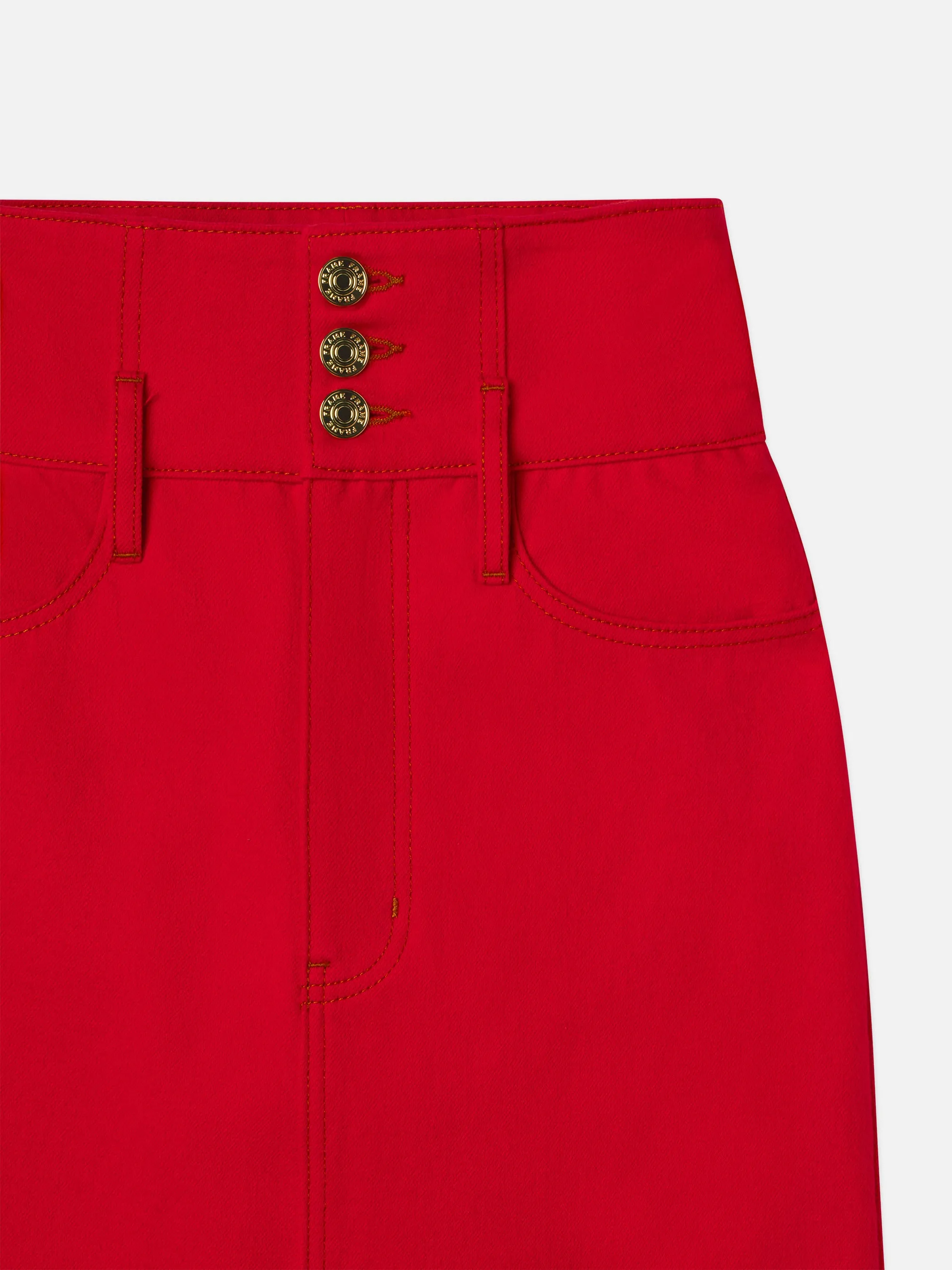 La Mini-Jupe Corset -- Rouge Herrera
