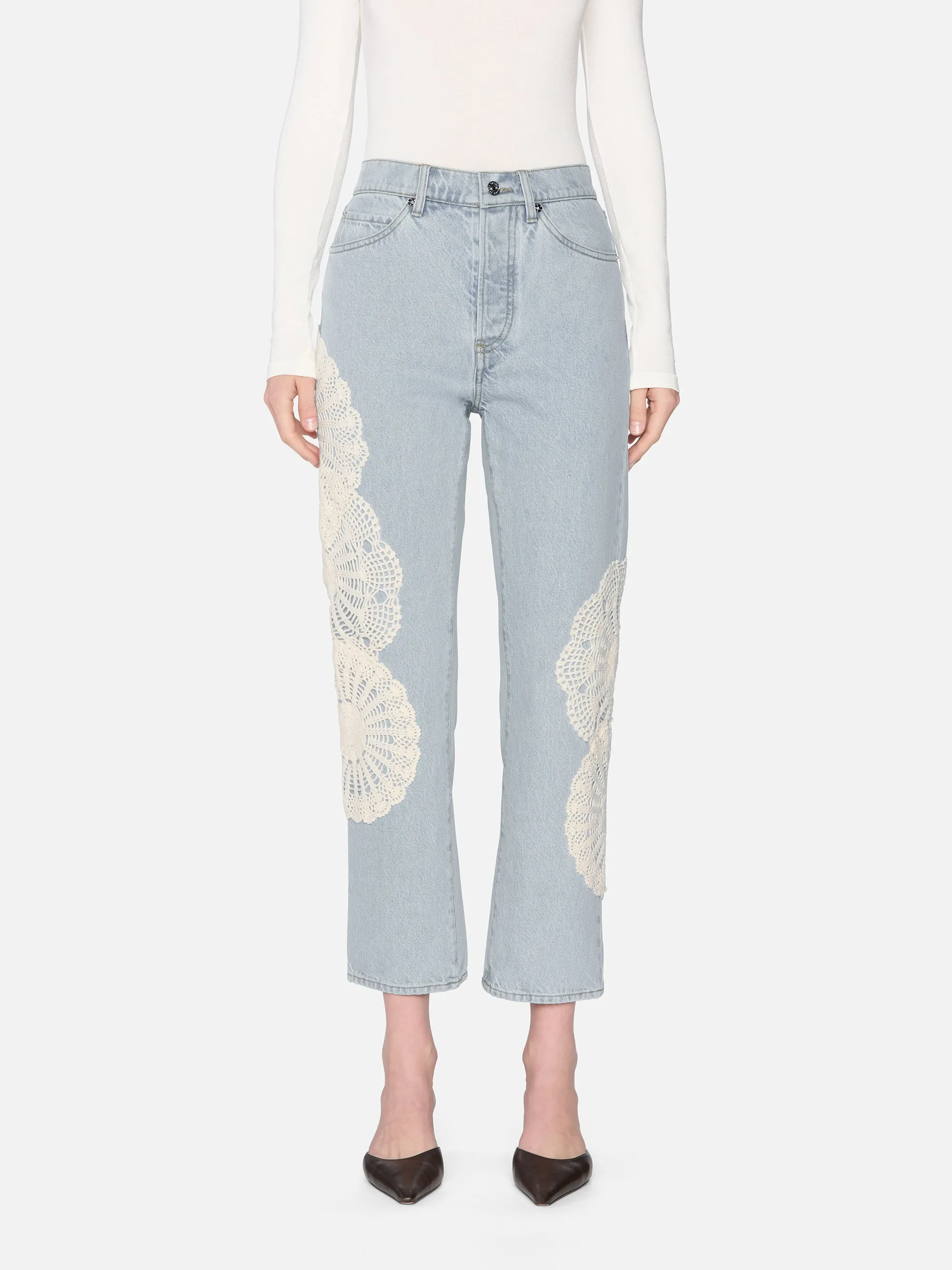 Le Crop Vertical au Crochet -- Wisp