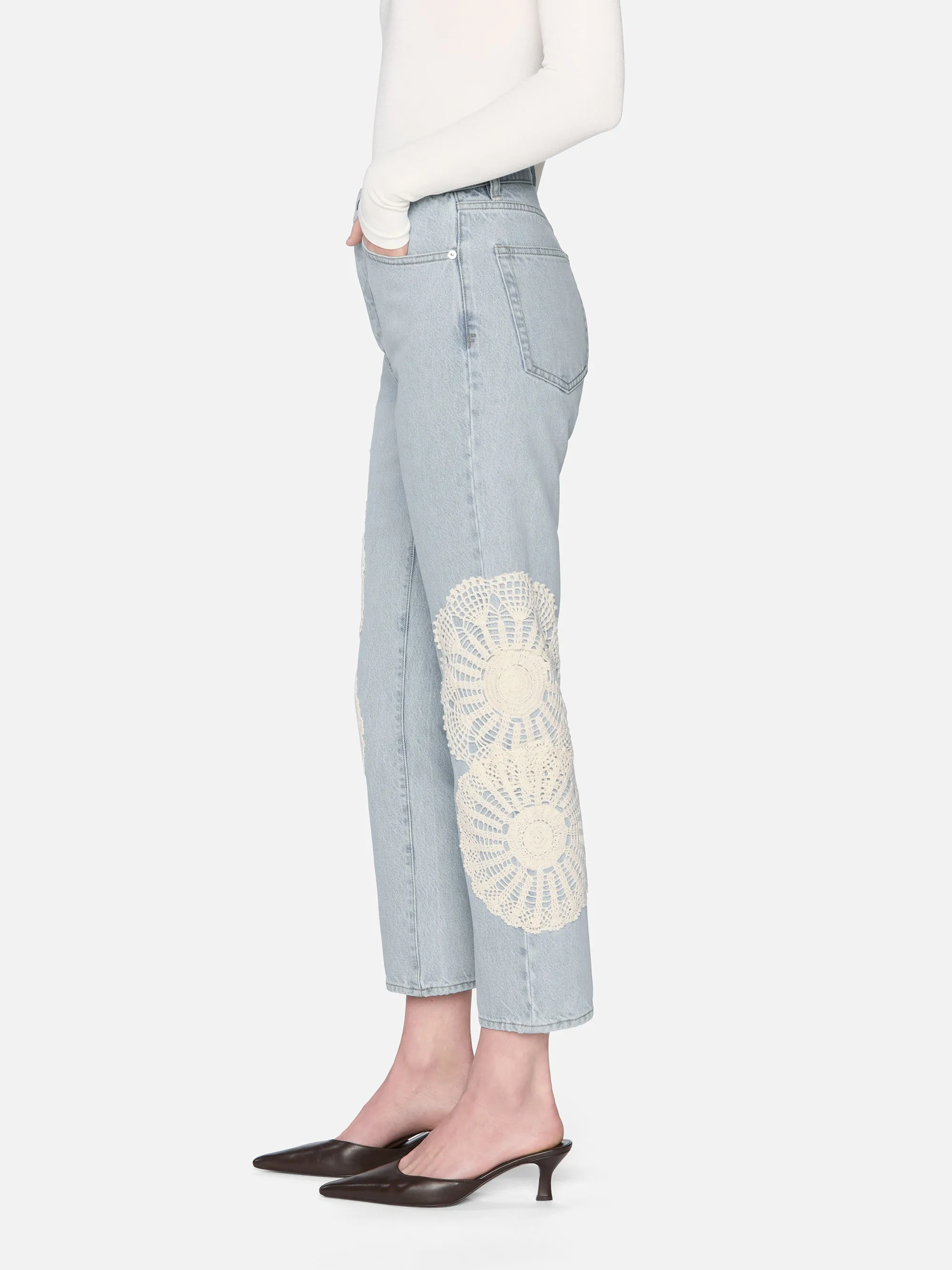 Le Crop Vertical au Crochet -- Wisp