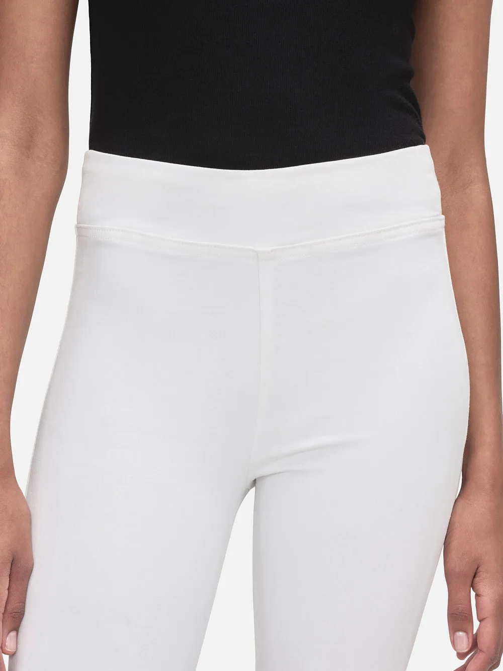 La mini botte Jetset Crop -- Blanc