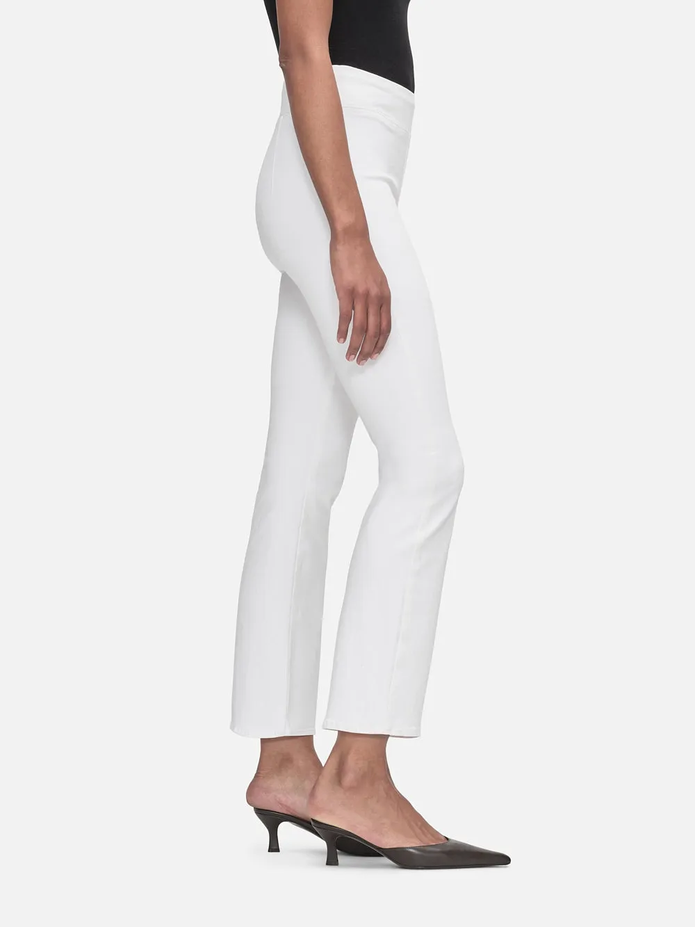 La mini botte Jetset Crop -- Blanc