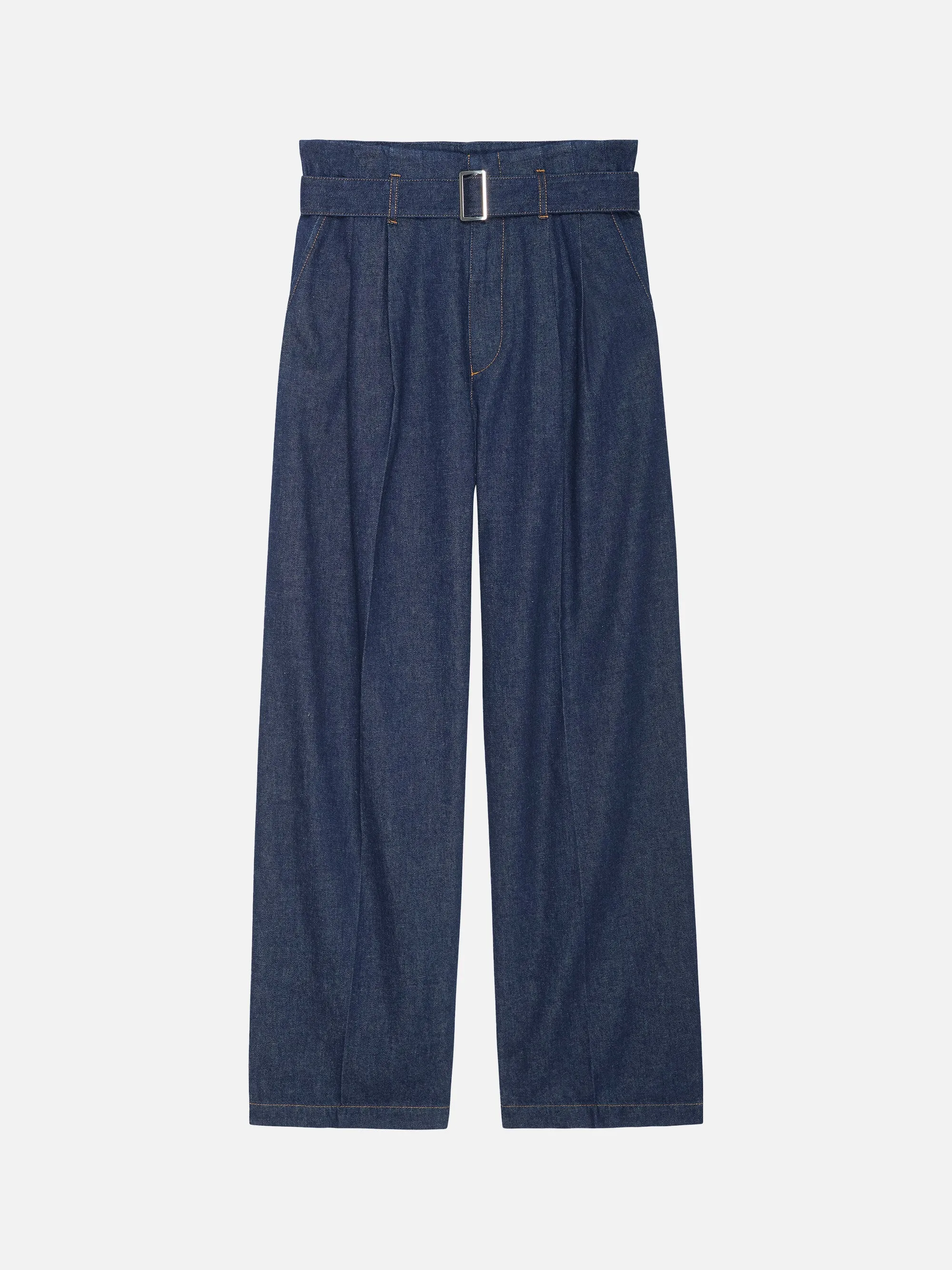 Le Pantalon en Papier Kraft -- Rinçage