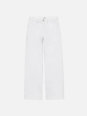 Le Slouchy Straight -- Blanc