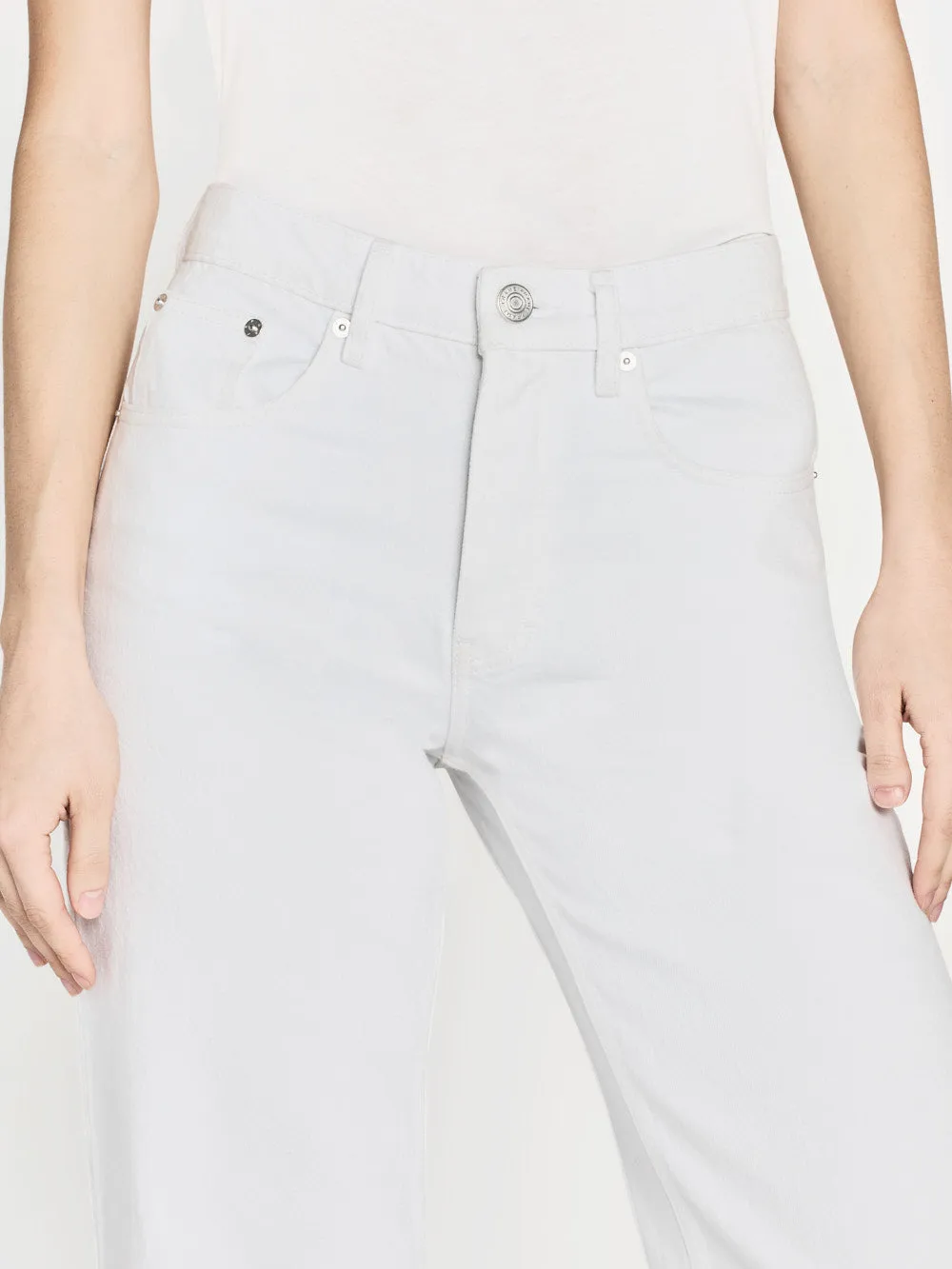 Le Slouchy Straight -- Blanc