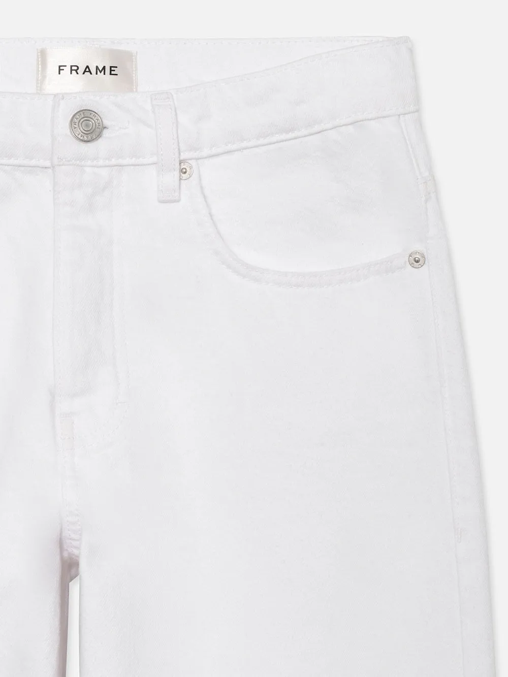 Le Slouchy Straight -- Blanc