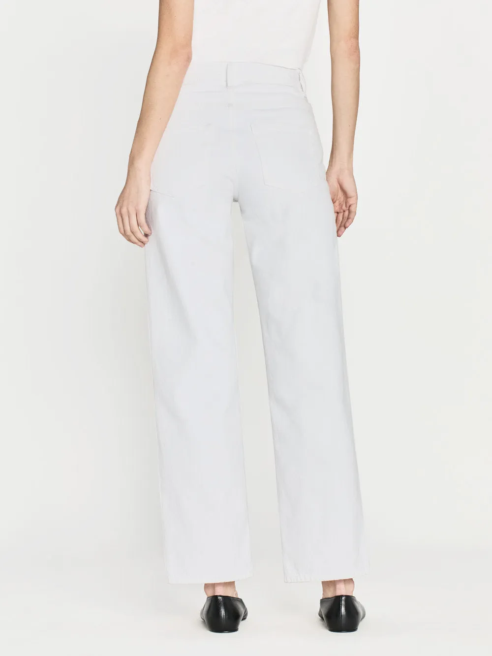 Le Slouchy Straight -- Blanc