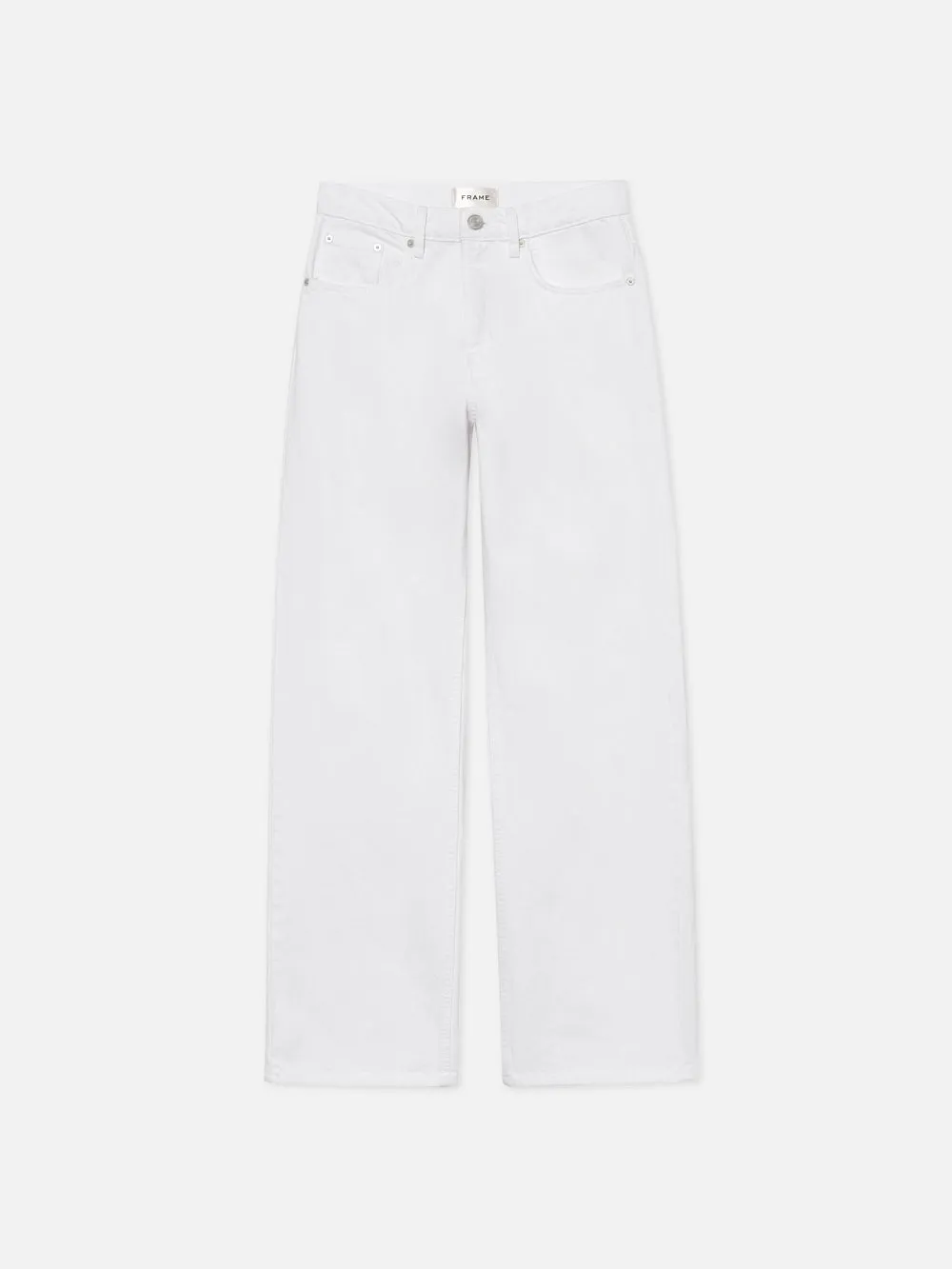 Le Slouchy Straight -- Blanc