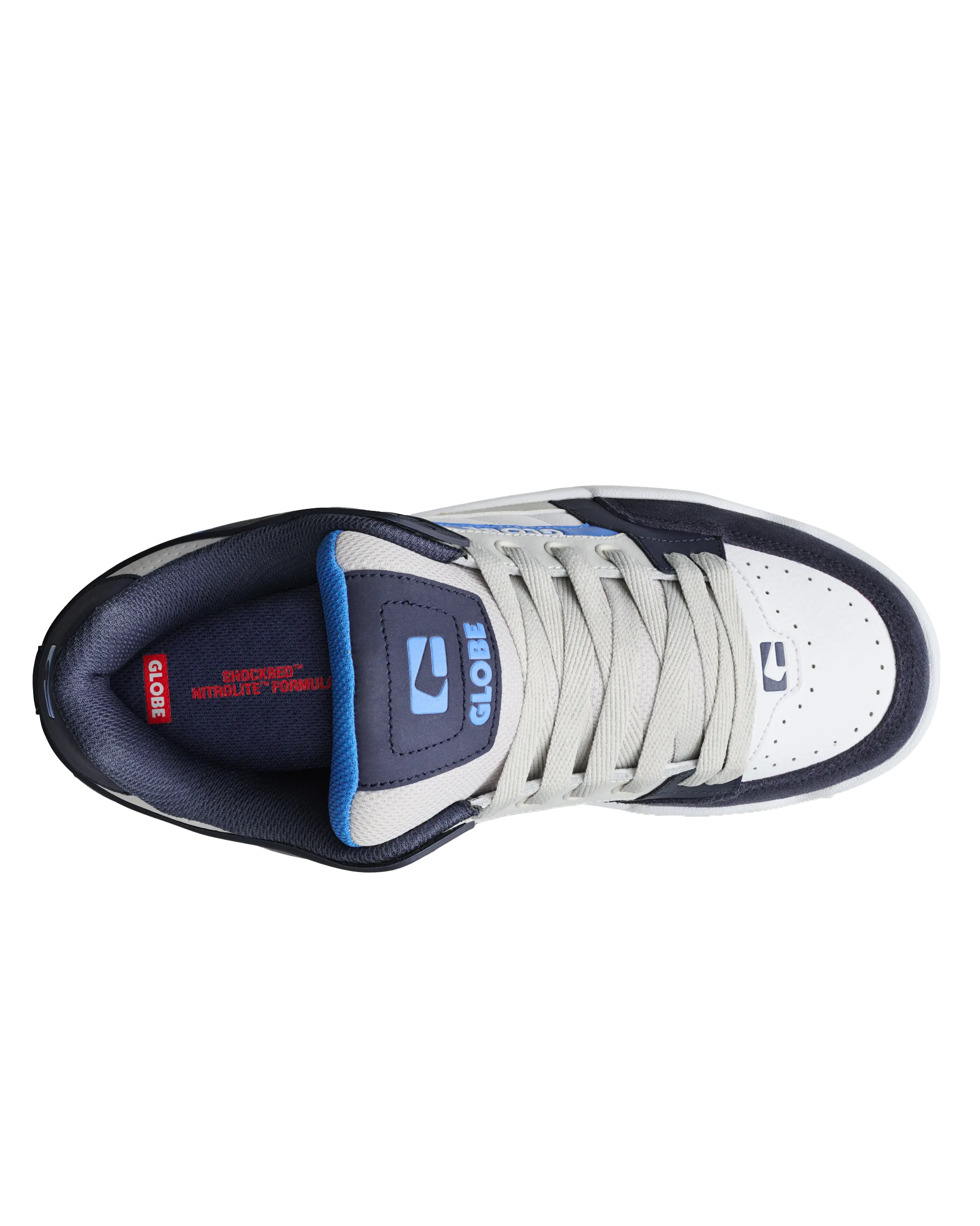Chaussures Tilt en Bleu Ciel & Blanc