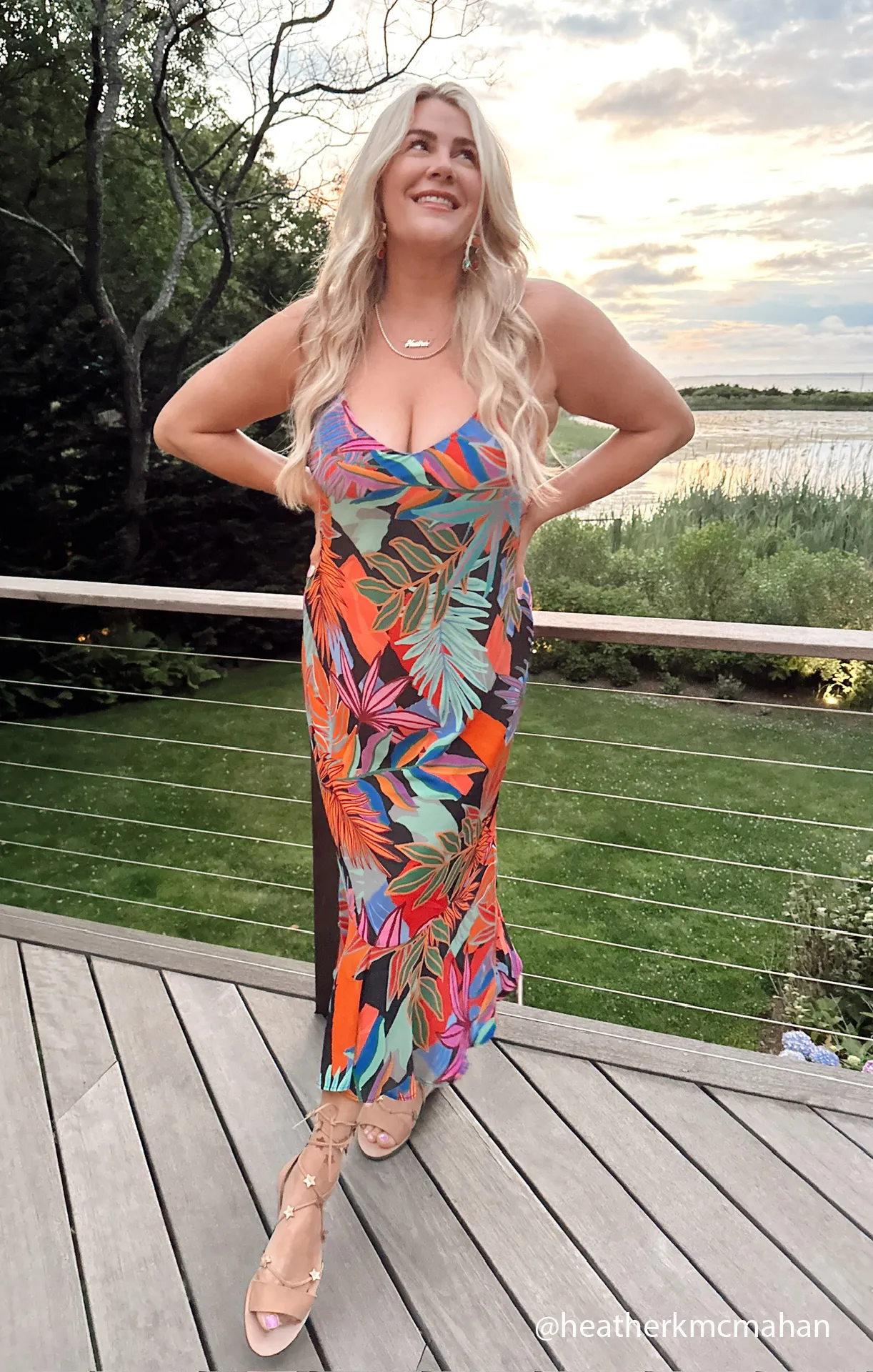 Robe coulissante Uptown ~ Paradis tropical