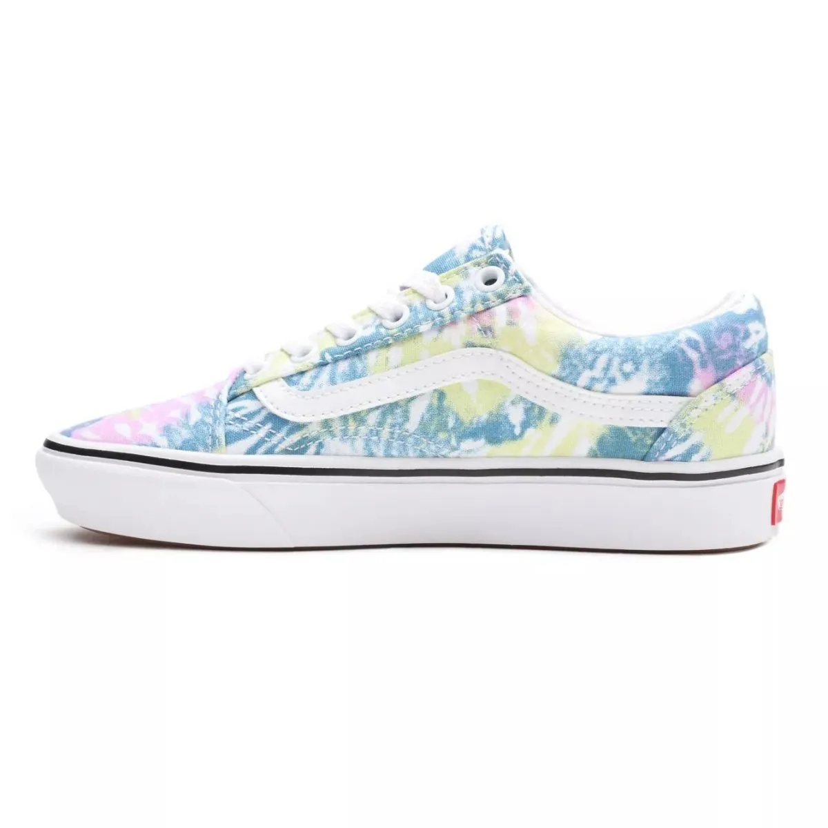 Vans Unisex Old Skool Confortable à semelle amortissante Teinture nouée Orchidée/Blanc pur