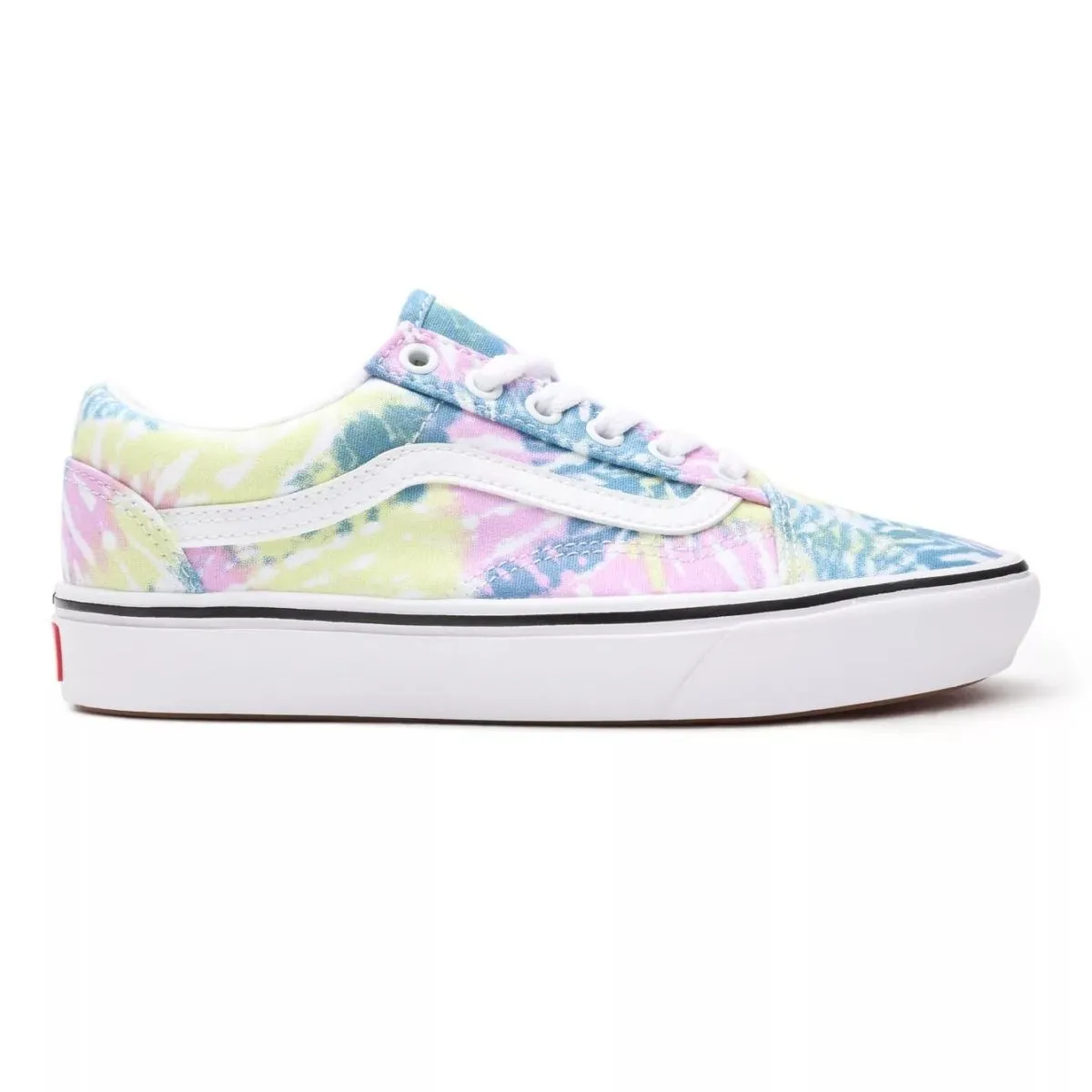 Vans Unisex Old Skool Confortable à semelle amortissante Teinture nouée Orchidée/Blanc pur