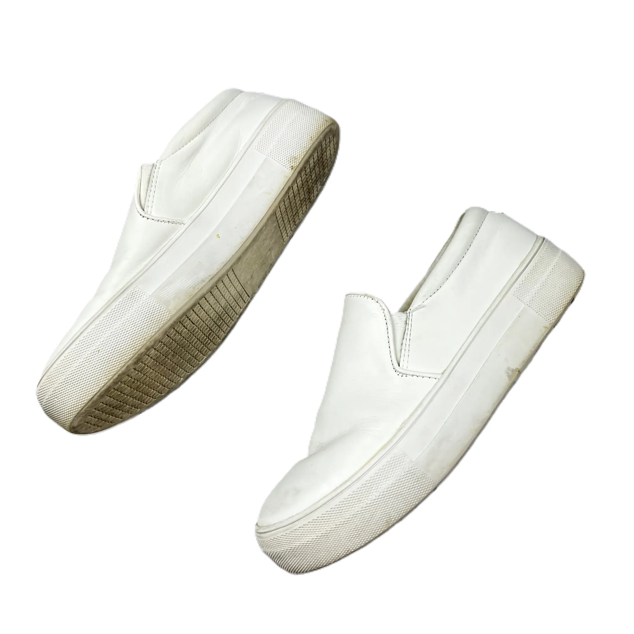 Baskets blanches par Steve Madden, Taille : 6.5
