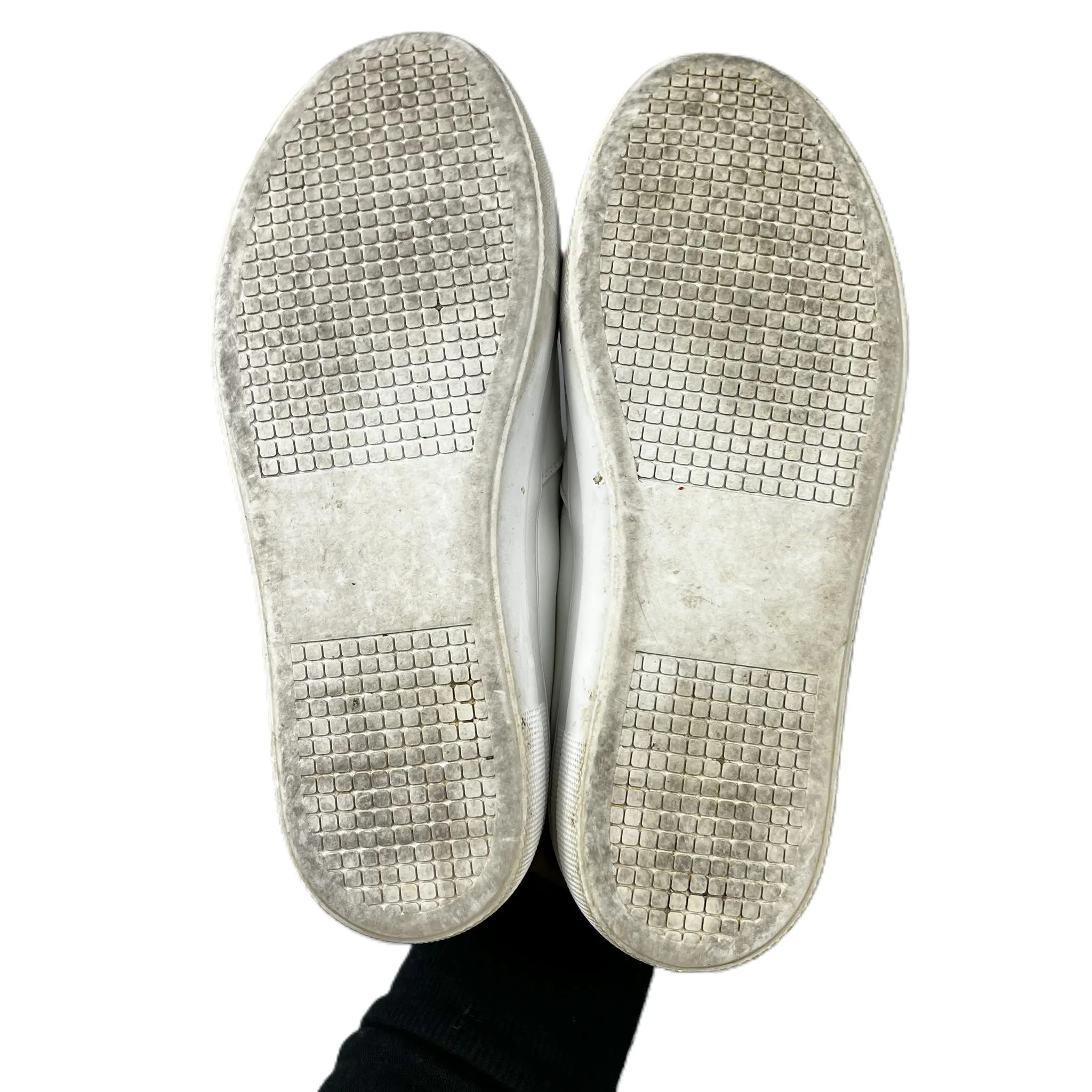 Baskets blanches par Steve Madden, Taille : 6.5