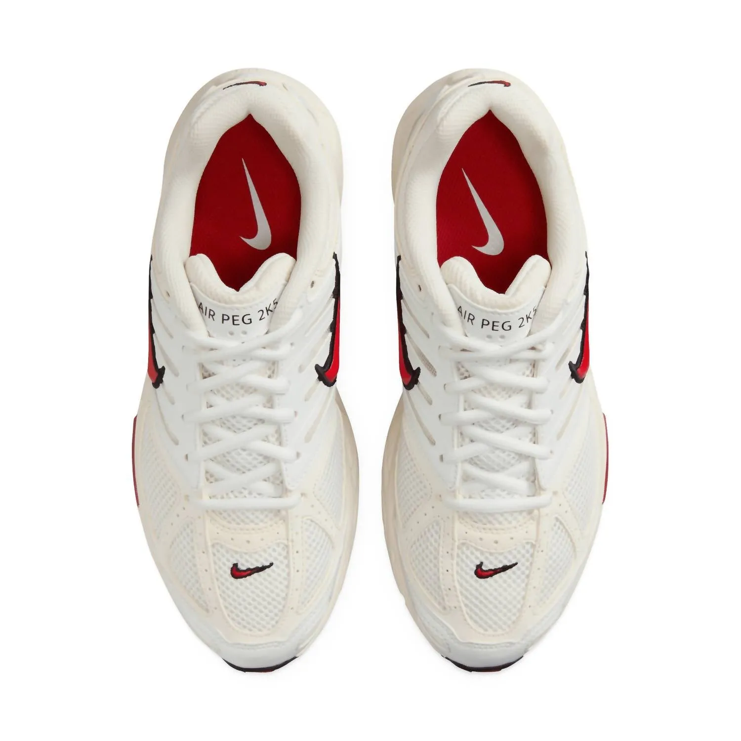 Baskets Air Pegasus 2005 pour Femme en Blanc Rouge Gymnase