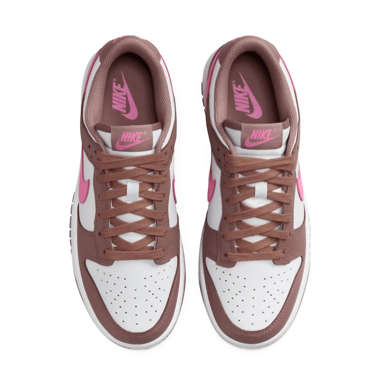 Basket Dunk Low Femme en Rose Mauve Fumé