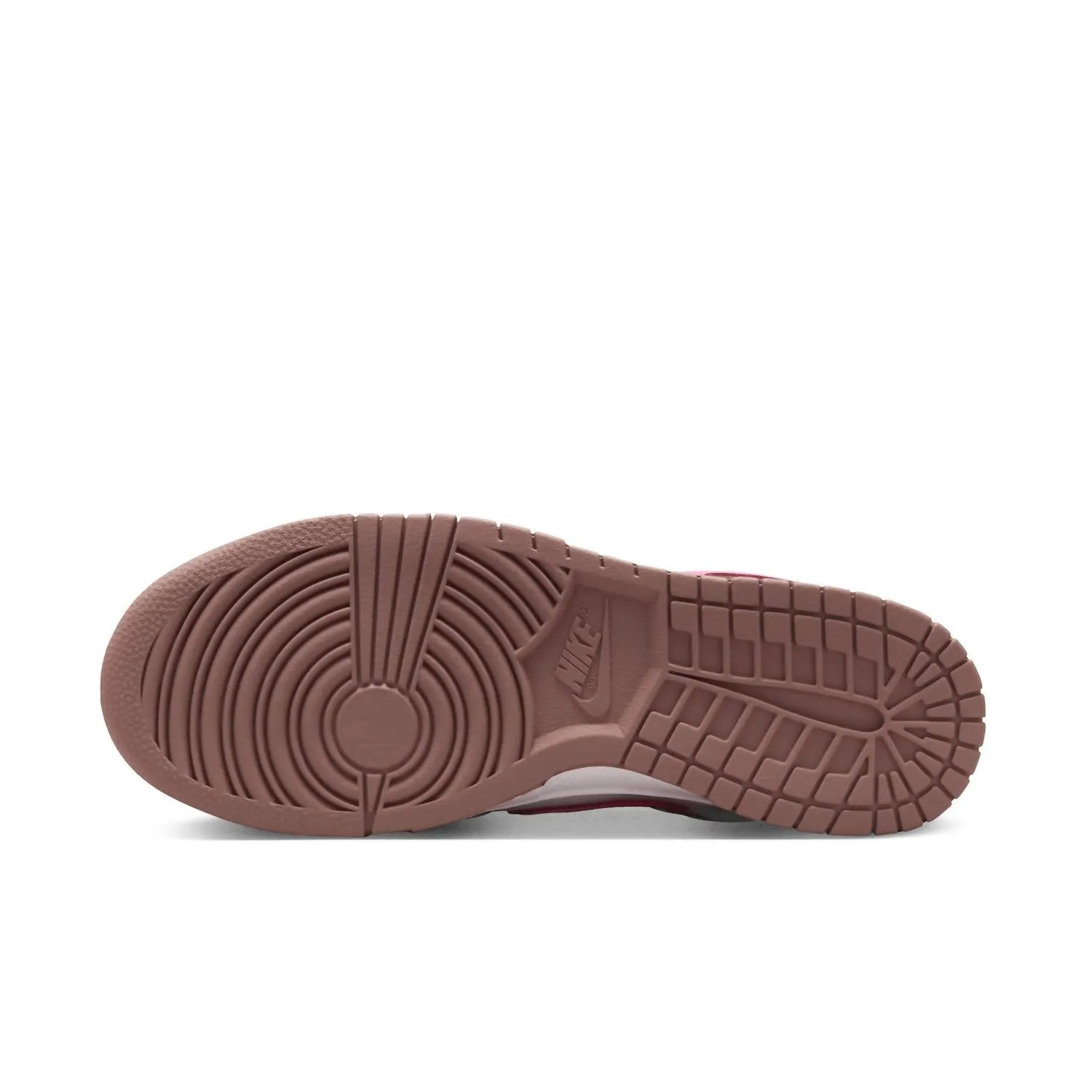Basket Dunk Low Femme en Rose Mauve Fumé