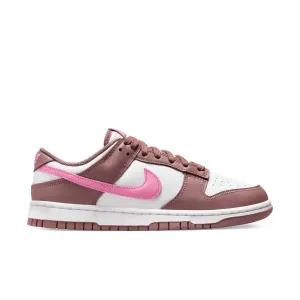 Basket Dunk Low Femme en Rose Mauve Fumé