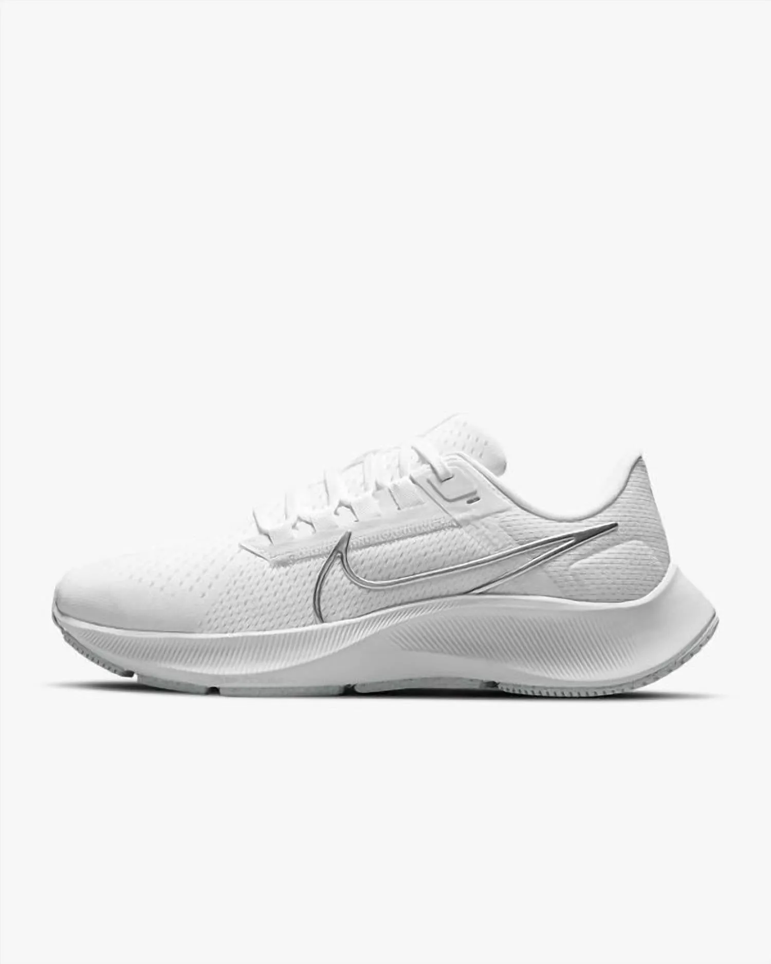 Baskets Femme Air Zoom Pegasus 38 en Blanc/Argent