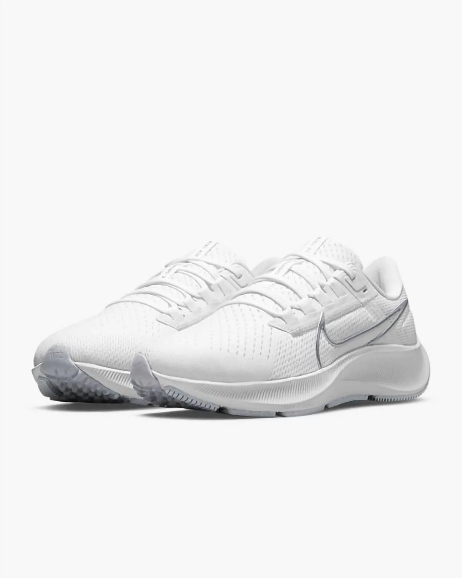 Baskets Femme Air Zoom Pegasus 38 en Blanc/Argent
