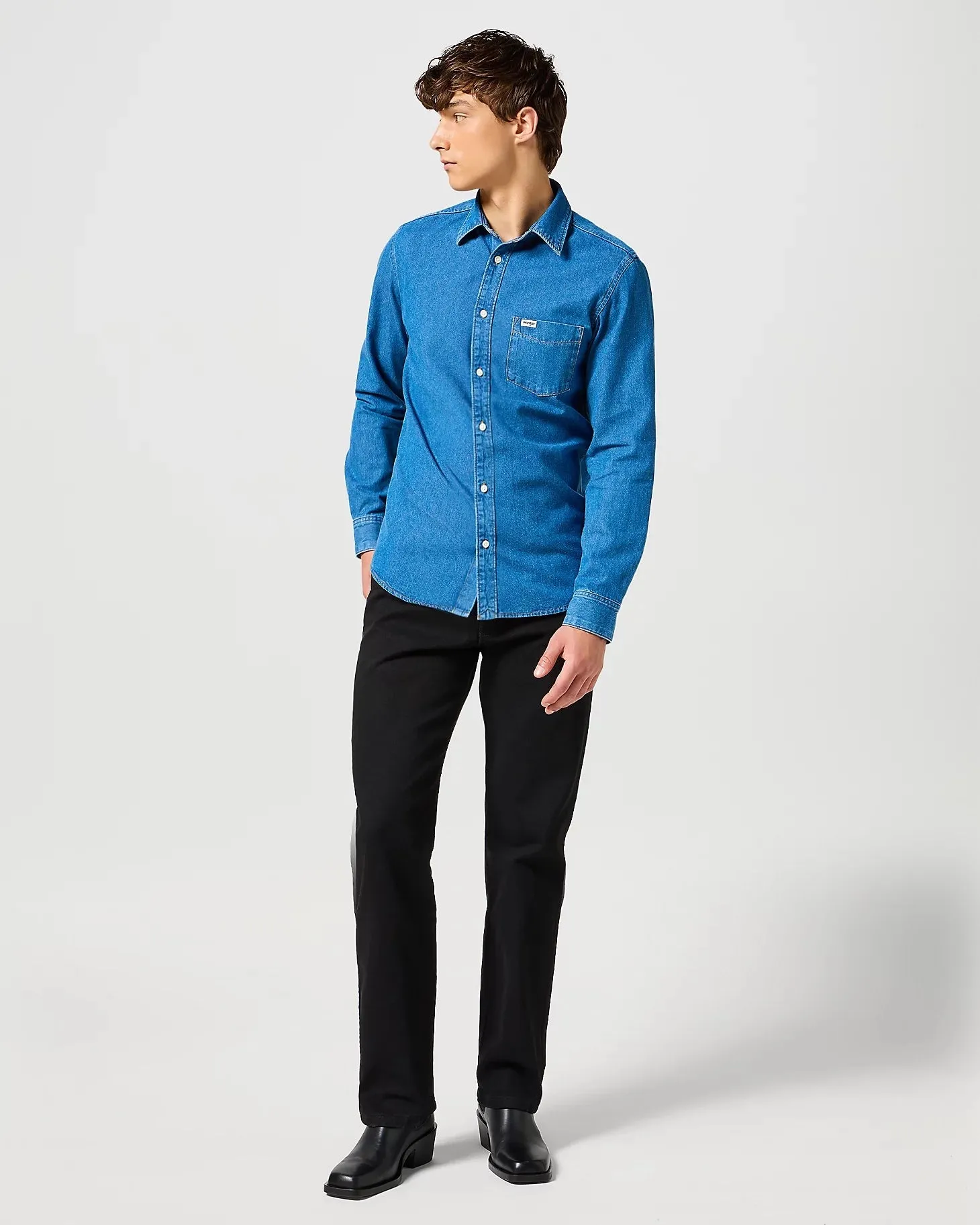 Wrangler Clothing 13MWZ Shadow Jeans en Noir
