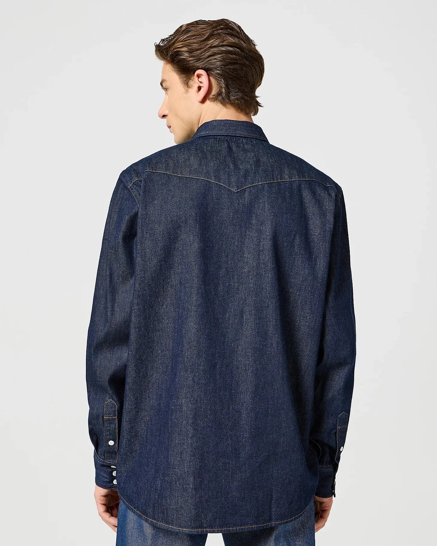 Chemise Wrangler Blue Bell à 2 poches en rinçage