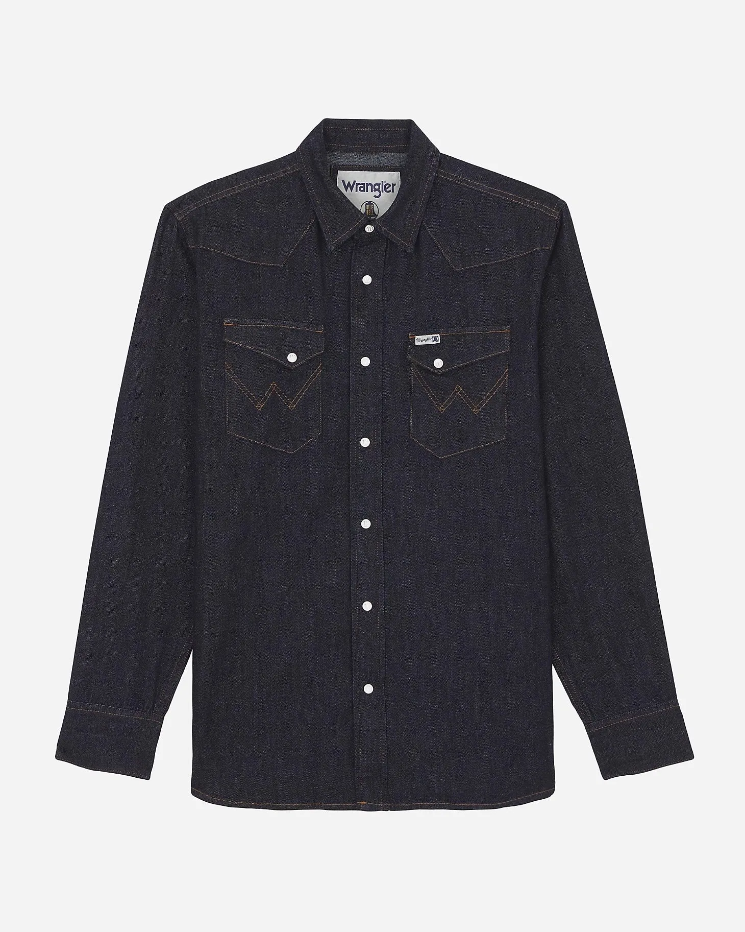 Chemise Wrangler Blue Bell à 2 poches en rinçage