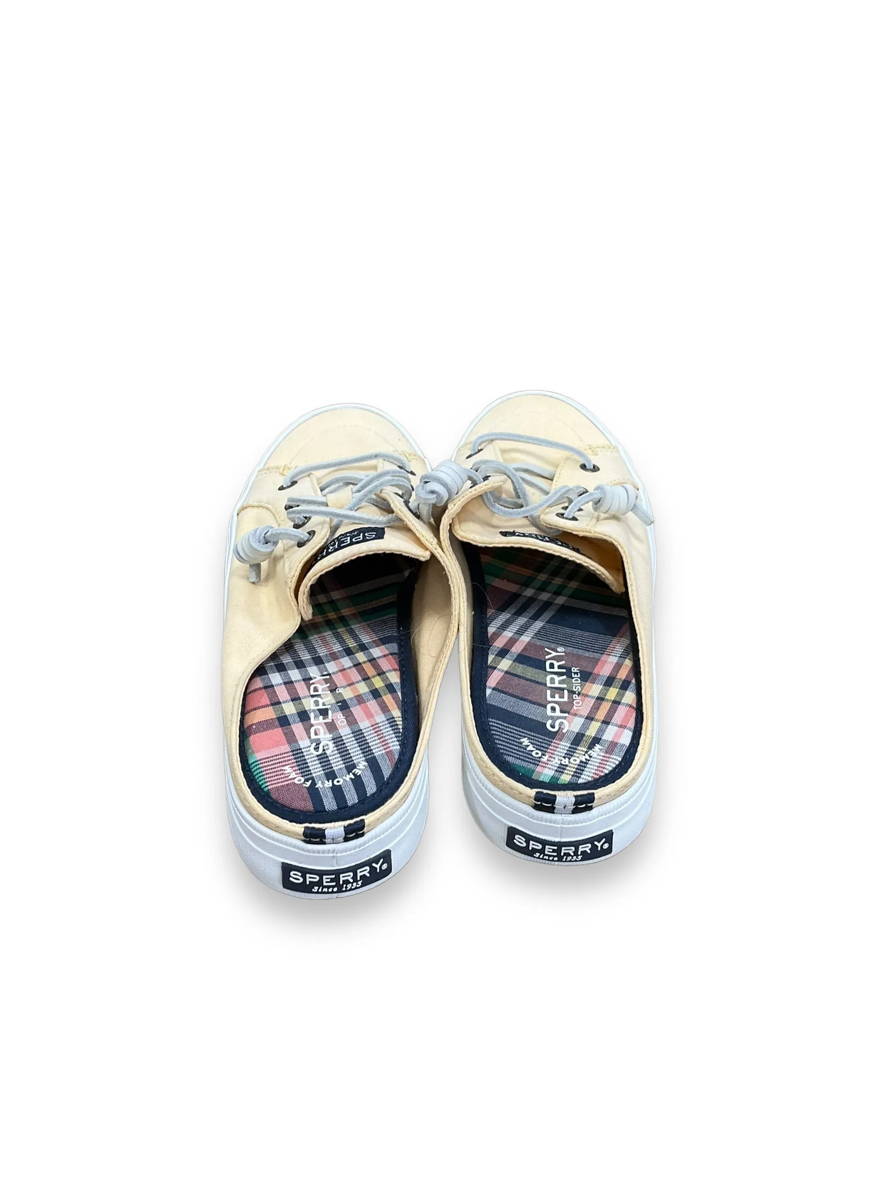 Baskets Sperry Jaunes, Taille 7.5