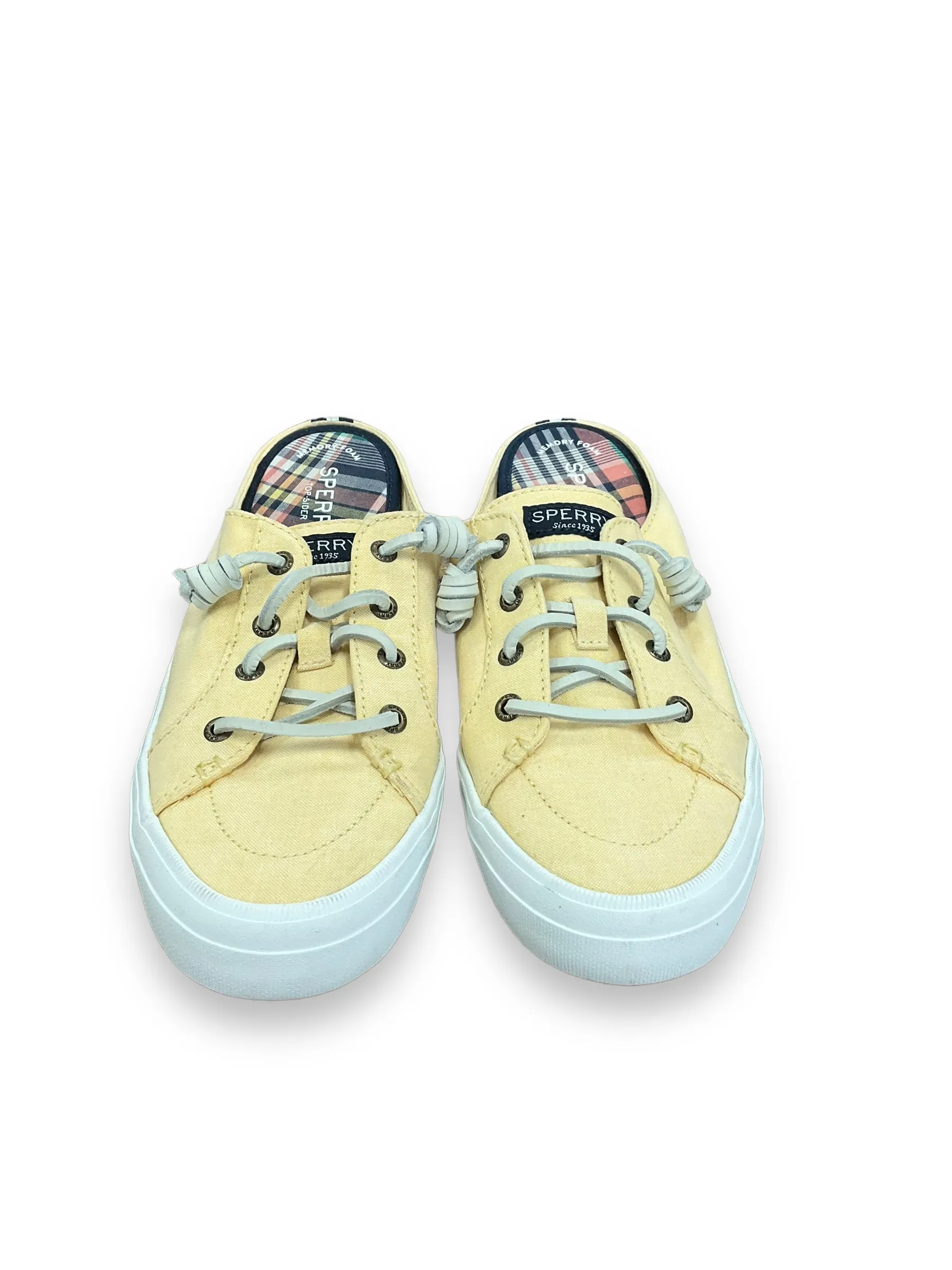 Baskets Sperry Jaunes, Taille 7.5